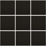 Complementto wandtegel Liso 10x10 Grey glans, afname per doos van 0,5 m²