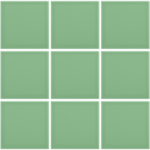 Complementto wandtegel Liso 10x10 Light Green glans, afname per doos van 0,5 m²