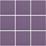 Complementto wandtegel Liso 10x10 Lilac glans, afname per doos van 0,5 m²