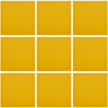 Complementto wandtegel Liso 10x10 Mustard glans a 0,5 m²