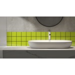 Complementto wandtegel Liso 10x10 Pistacho glans, afname per doos van 0,5 m²