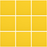 Complementto wandtegel Liso 10x10 Yellow glans, afname per doos van 0,5 m²