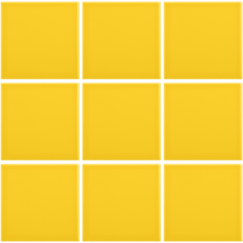 Complementto wandtegel Liso 10x10 Yellow glans a 0,5 m²