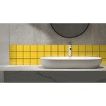 Complementto wandtegel Liso 10x10 Yellow glans, afname per doos van 0,5 m²