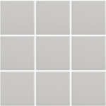 Complementto wandtegel Liso 10x10 Ash mat, afname per doos van 0,5 m²