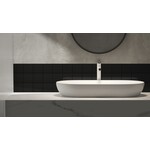 Complementto wandtegel Liso 10x10 Black mat, afname per doos van 0,5 m²