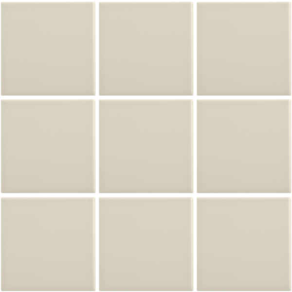 Complementto wandtegel Liso 10x10 Bone mat, afname per doos van 0,5 m²