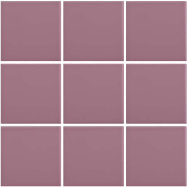 Complementto wandtegel Liso 10x10 Mauve mat, afname per doos van 0,5 m²