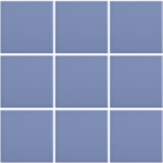 Complementto wandtegel Liso 10x10 Sky Blue mat, afname per doos van 0,5 m²