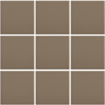 Complementto wandtegel Liso 10x10 Stone mat, afname per doos van 0,5 m²