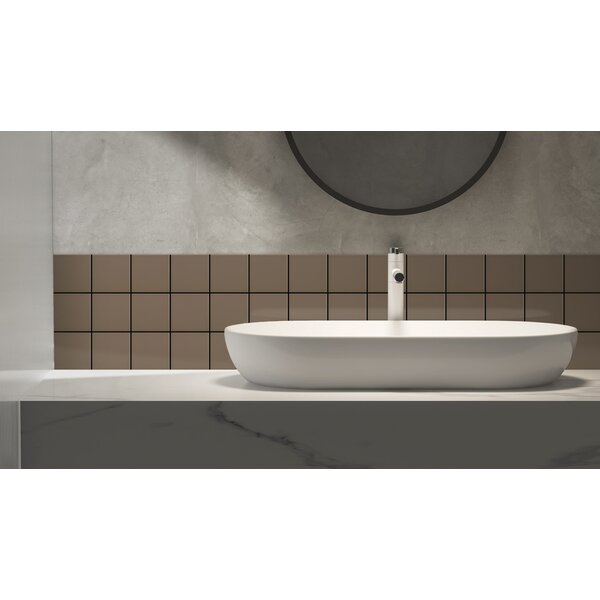 Complementto wandtegel Liso 10x10 Stone mat, afname per doos van 0,5 m²