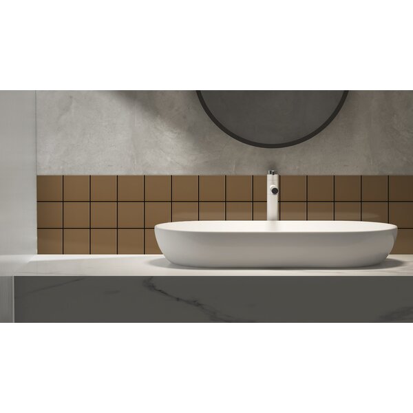 Complementto wandtegel Liso 10x10 Toffe mat, afname per doos van 0,5 m²