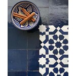 De Tegel BV Zellige Alhambra nr 51 Blue de Nuit 10x10 cm, afname per doos van 1 m²