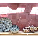 De Tegel BV Zellige Alhambra nr 12 Vieux Rose 10x10 cm, afname per doos van 1 m²