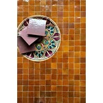 De Tegel BV Zellige Alhambra nr 13 Marron 10x10 cm, afname per doos van 1 m²