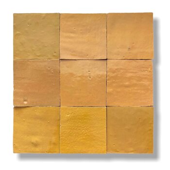 De Tegel BV Zellige Alhambra nr 25 Calendula 10x10 cm a 1 m²