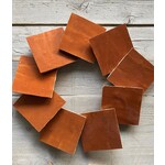 De Tegel BV Zellige Alhambra nr 47 Bronze 10x10 cm, afname per doos van 1 m²