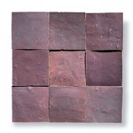 De Tegel BV Zellige Alhambra nr 28 Aubergine 10x10 cm, afname per doos van 1 m²
