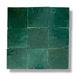 De Tegel BV Zellige Alhambra nr 03 Cupresse 10x10 cm, afname per doos van 1 m²