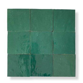 De Tegel BV Zellige Alhambra nr 24 Mousse 10x10 cm a 1 m²