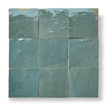 De Tegel BV Zellige Alhambra nr 68 Olive 10x10 cm a 1 m²