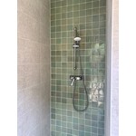 De Tegel BV Zellige Alhambra nr 15 Vert Clair 10x10 cm, afname per doos van 1 m²