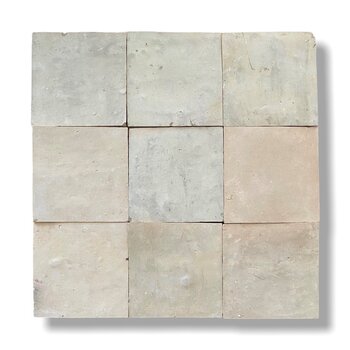 De Tegel BV Zellige Alhambra nr 01 Fez 10x10 cm, ongeglazuurd a 1 m²