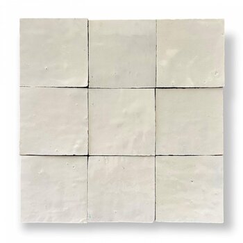De Tegel BV Zellige Alhambra nr 29 Ivoire 10x10 cm a 1 m²