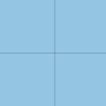 Mosa. Tegels. Colors 15x15 19910 Licht Blauw Glans, afname per doos van 1 m²