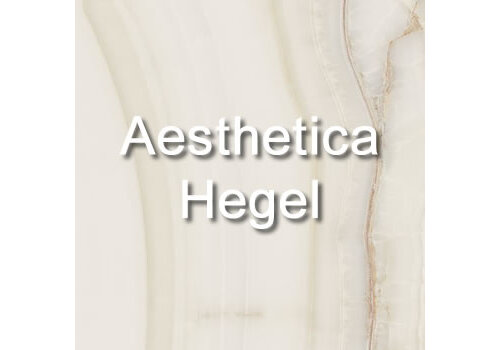 Aesthetica Hegel serie La Fabbrica AVA