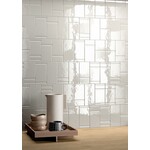 La Fabbrica AVA Grooves Grey Glossy 206007 7,5x15 cm, afname per doos van 0,50 m²