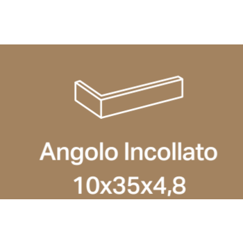 La Fabbrica AVA Kist Lux Charcoal Angolo incollato 264121 10×35 cm a 12 stuks