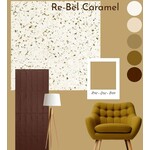 Revoir Paris Re-Bel Caramel 60x60, afname per doos van 1,44 m²