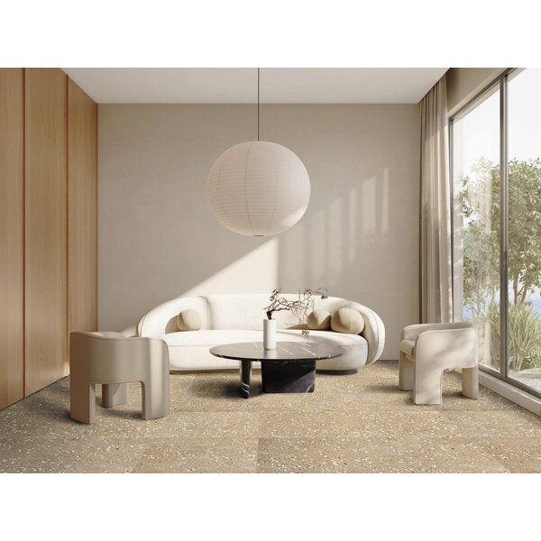 Revoir Paris Re-Bel Taupe 60x60, afname per doos van 1,44 m²