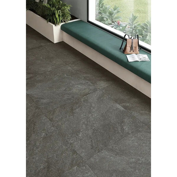 Keope Arkè Anthracite 60x60 R10, afname per doos van 1,08 m²