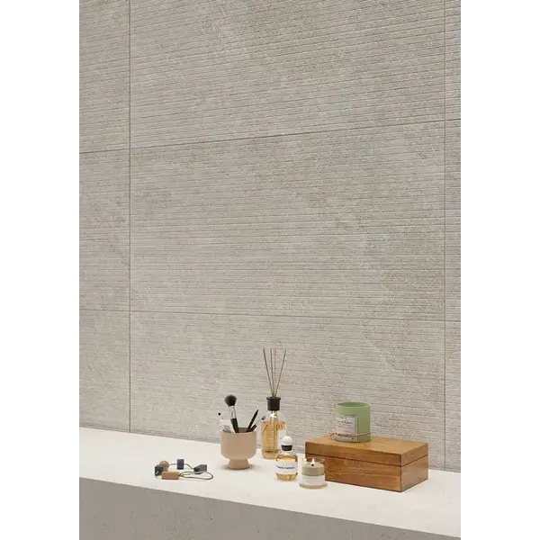 Keope Arkè Grey 60x120 Decor Line 3D, afname per doos van 0,72 m²