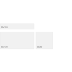 Quick Ceramica Modica Umber 20x120, afname per doos van 0,96 m²