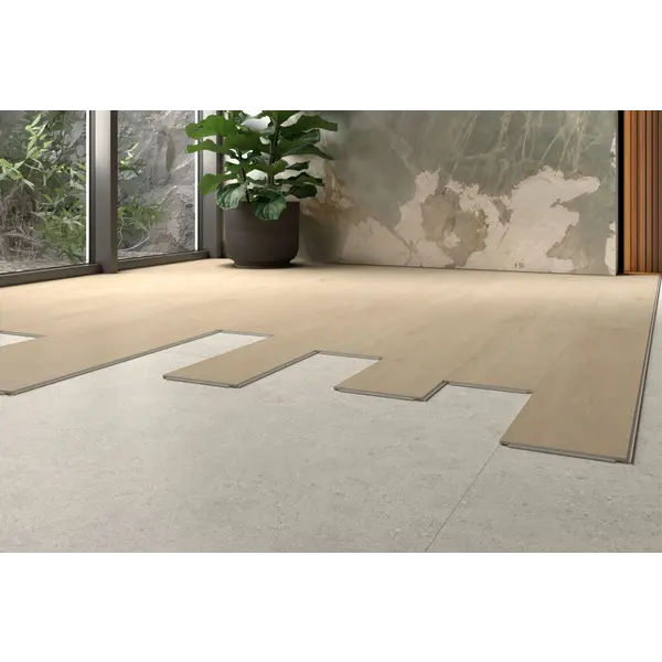 Tau Quick Ceramica Calcare White 60x60, afname per doos van 1,44 m²