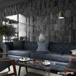 Ceravision Hanoi Black Ash 5,1x16,1, afname per doos van 0,542 m²
