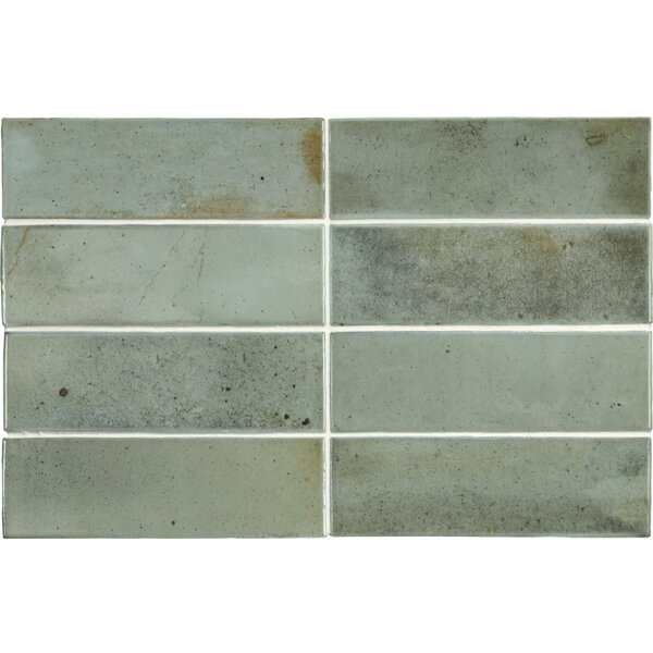 Ceravision Hanoi Celadon 5,1x16,1, afname per doos van 0,542 m²