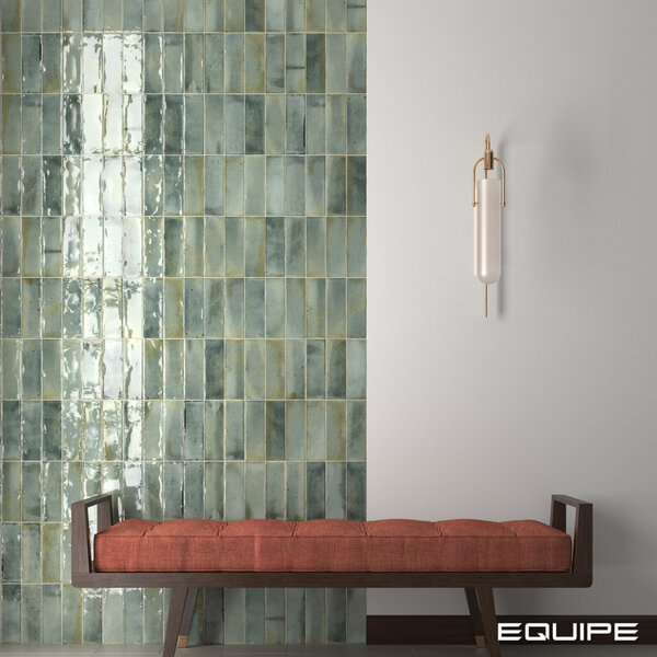 Ceravision Hanoi Celadon 5,1x16,1, afname per doos van 0,542 m²