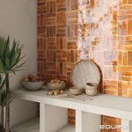Ceravision Hanoi Burnt Red 5,1x16,1, afname per doos van 0,542 m²