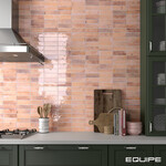 Ceravision Hanoi Pink 5,1x16,1, afname per doos van 0,542 m²
