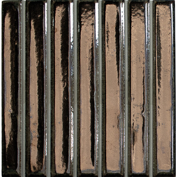 Ceravision London Calling Bars Golden 11,6x11,6, afname per doos van 0,4 m²