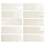 Ceravision Glow Decor Salt 5,2x16, afname per doos van 0,502 m²