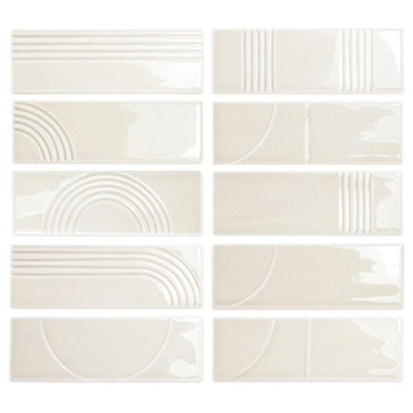 Ceravision Glow Decor Salt 5,2x16, afname per doos van 0,502 m²