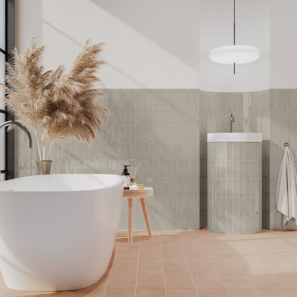 Ceravision Glow Grey 5,2x16, afname per doos van 0,502 m²