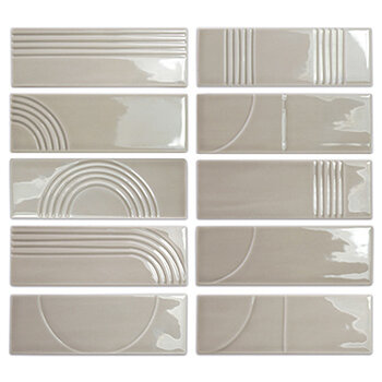Ceravision Glow Decor Grey 5,2x16 a 0,502 m²