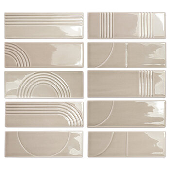 Ceravision Glow Decor Taupe 5,2x16 a 0,502 m²