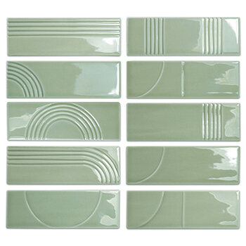 Ceravision Glow Decor Mint 5,2x16 a 0,502 m²